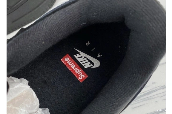 Low  Air 1 CU9225-001 Supreme Black Force Nike  0813
